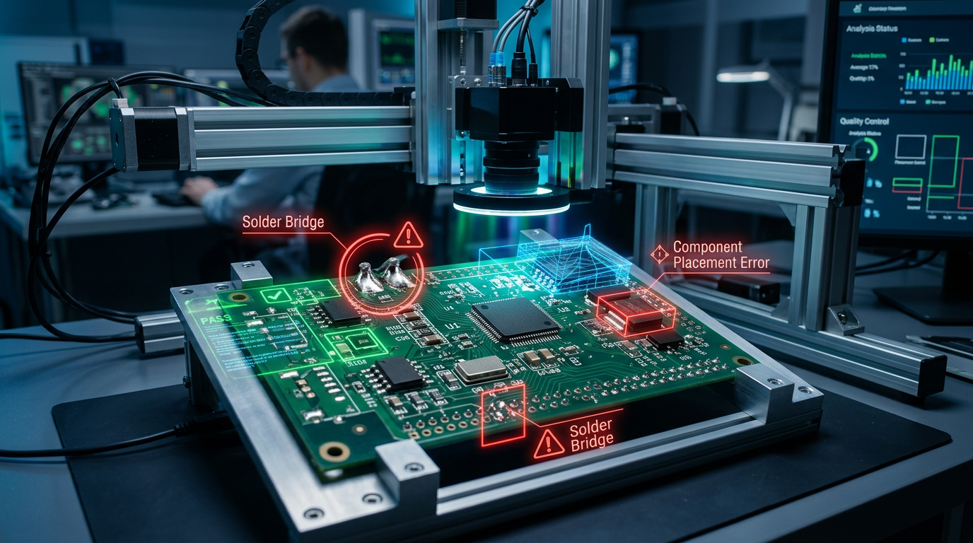 AI quality inspection for electronics manufacturing: PCB and component defect detection