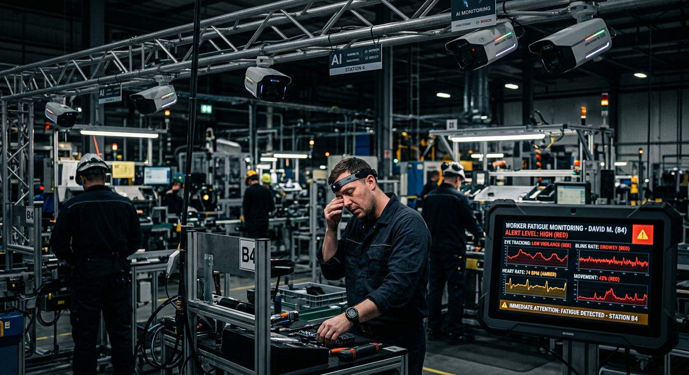 Worker fatigue detection: how AI monitors for human error before accidents happen