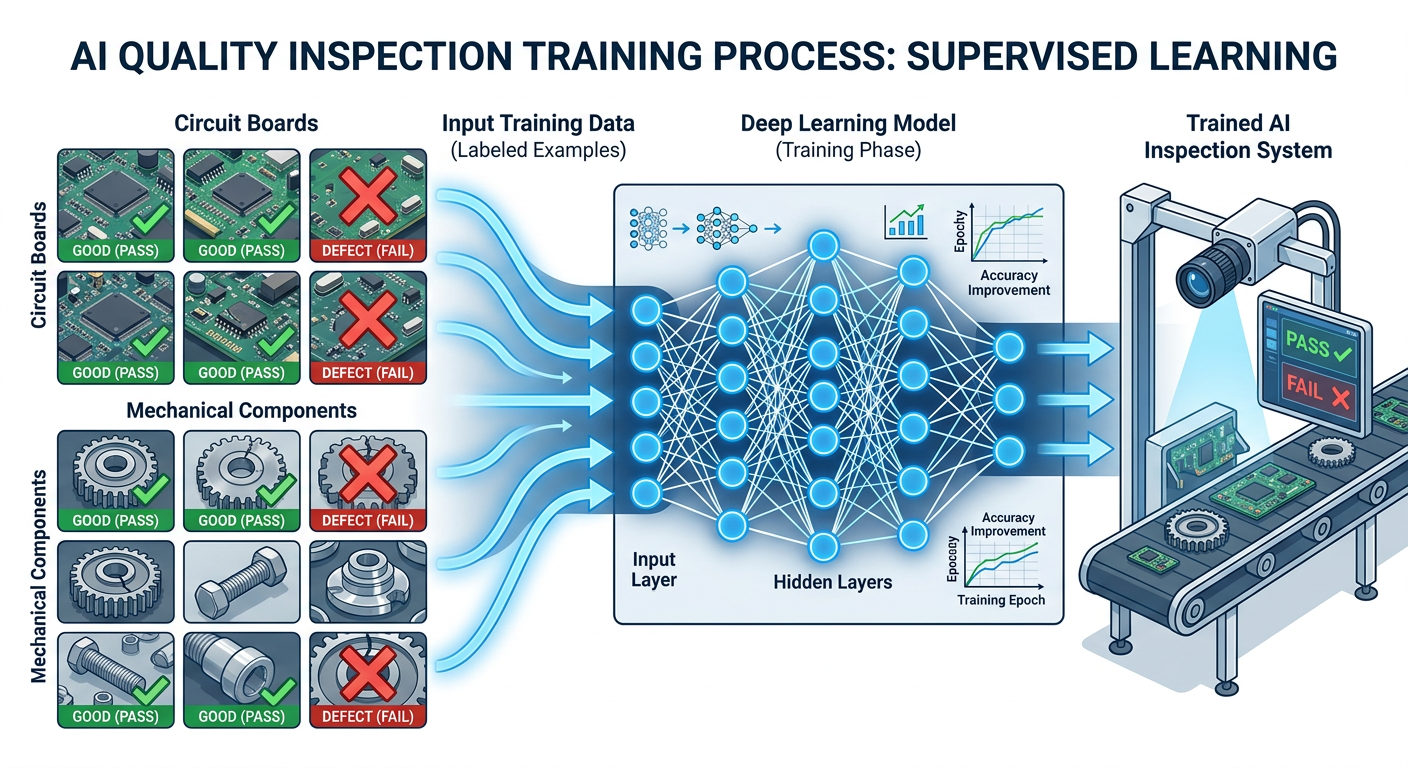 How many training images does AI quality inspection really need?
