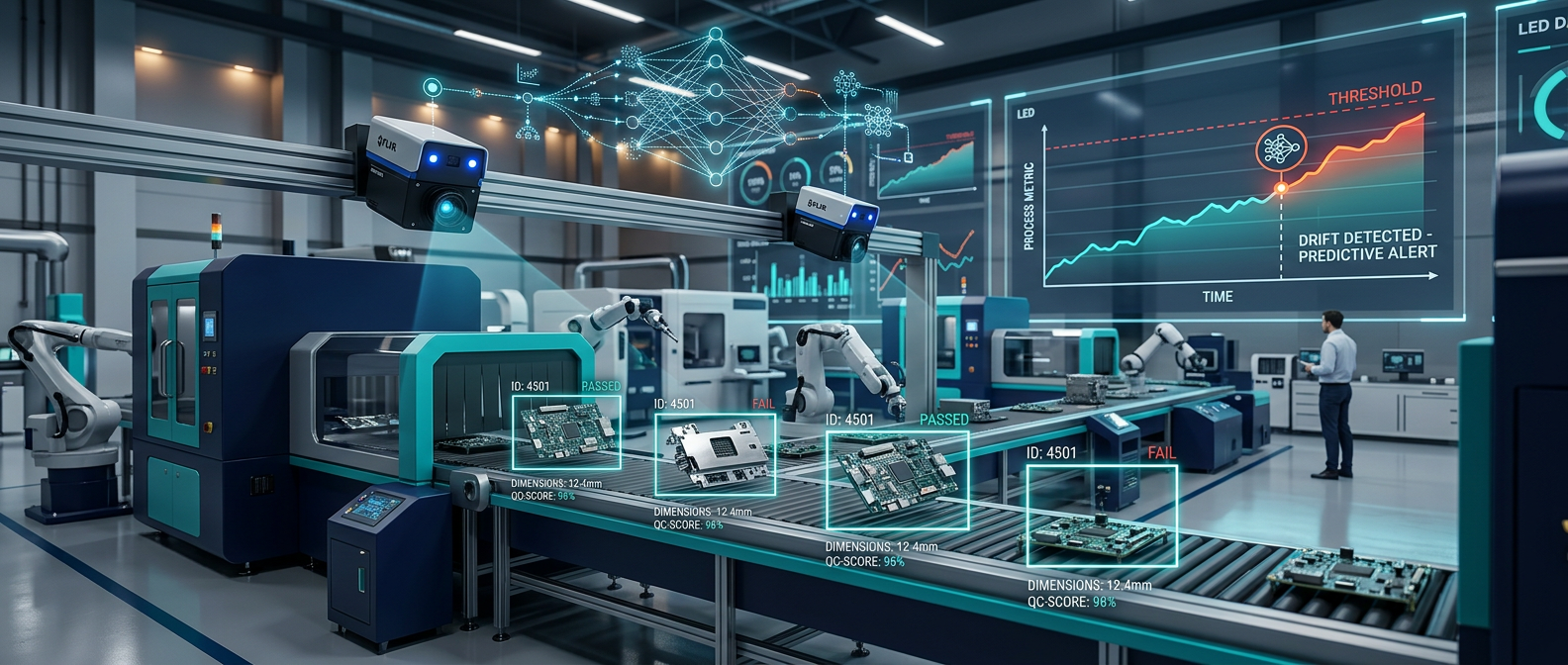 What is predictive quality? How AI vision detects process drift before it becomes defects